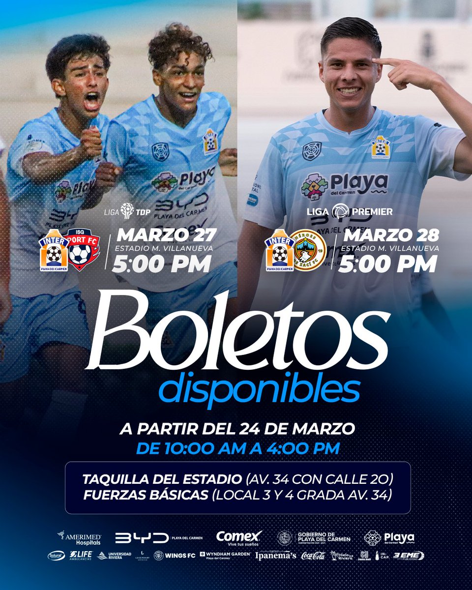 Inter Playa del Carmen tweet media