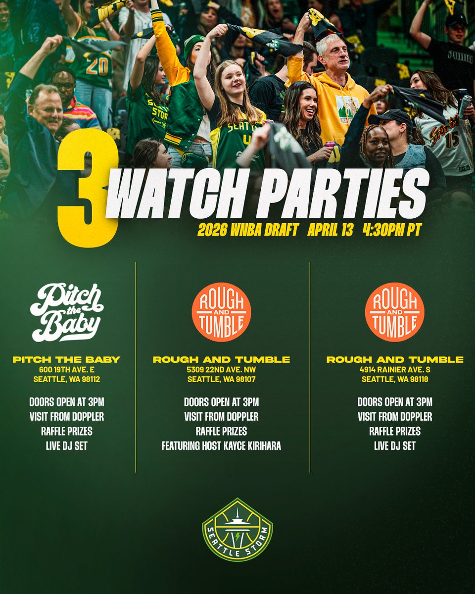 Seattle Storm tweet media