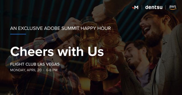 Attending #AdobeSummit? Join me, AWS, <a href="/Merkle/">Merkle</a>, and dentsu for an exclusive Happy Hour at Flight Club, where you’ll connect with industry experts, sip on great drinks, and more! Sign up here: bit.ly/4v2zuZI