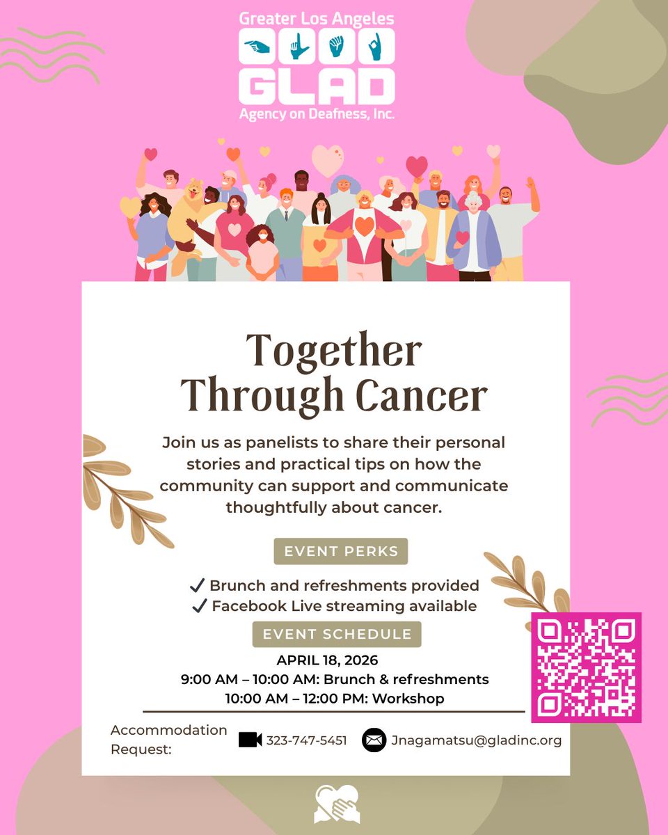 Greater Los Angeles Agency on Deafness (GLAD) tweet media