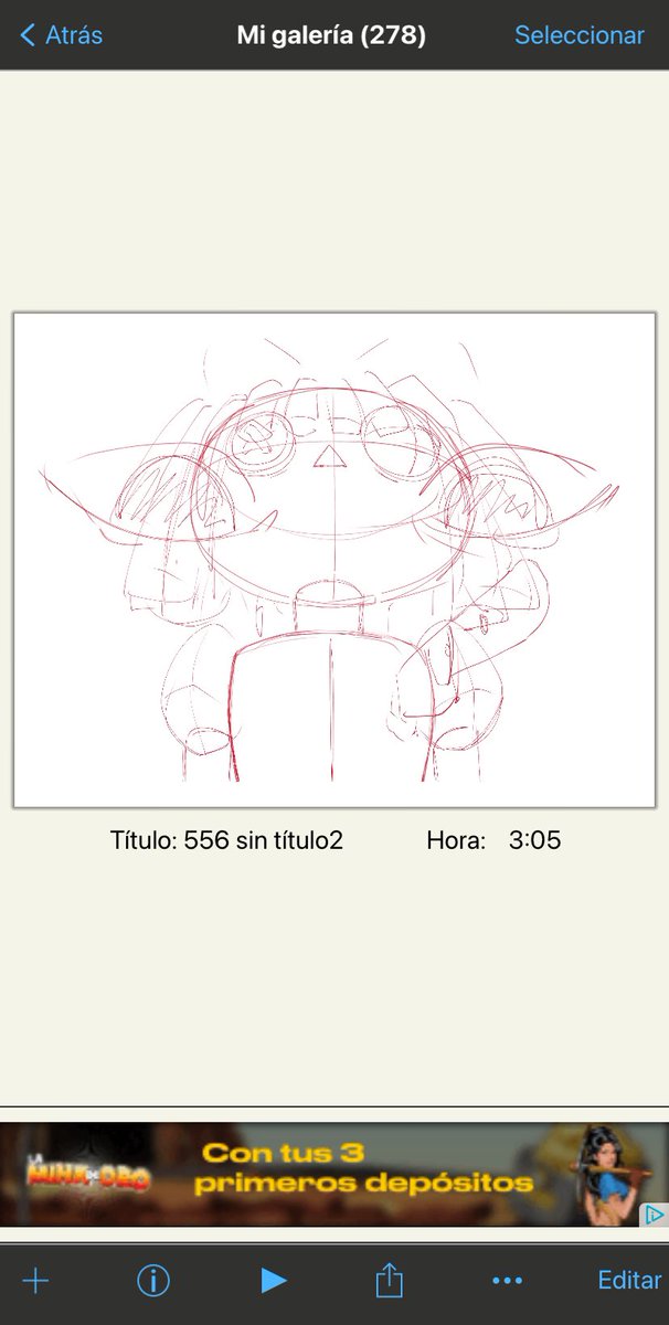 Cuando acabe el fanart Anhane terminaré este dibujo de Ragatha