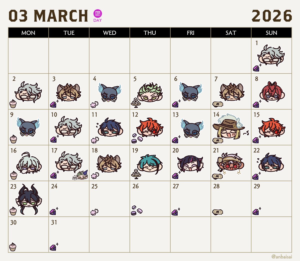 ⋆⁺。˚⋆˙‧Lumi‧˙⋆˚。⁺⋆ | Vil and Malleus’ biggest fan tweet media