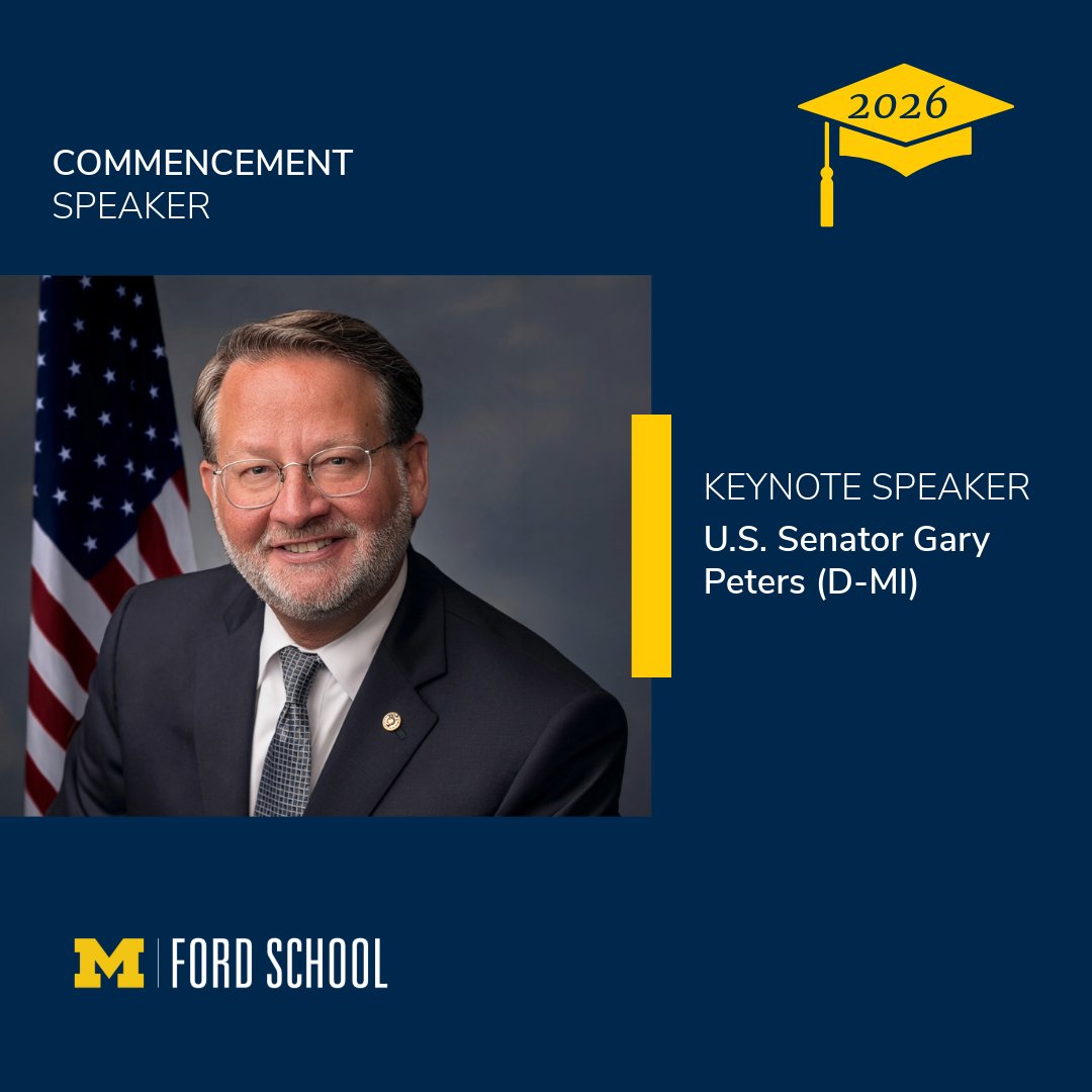 Gerald R. Ford School of Public Policy tweet media