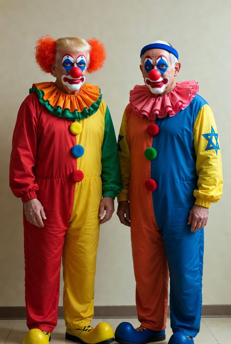Donald &amp; Bibi the clowns..