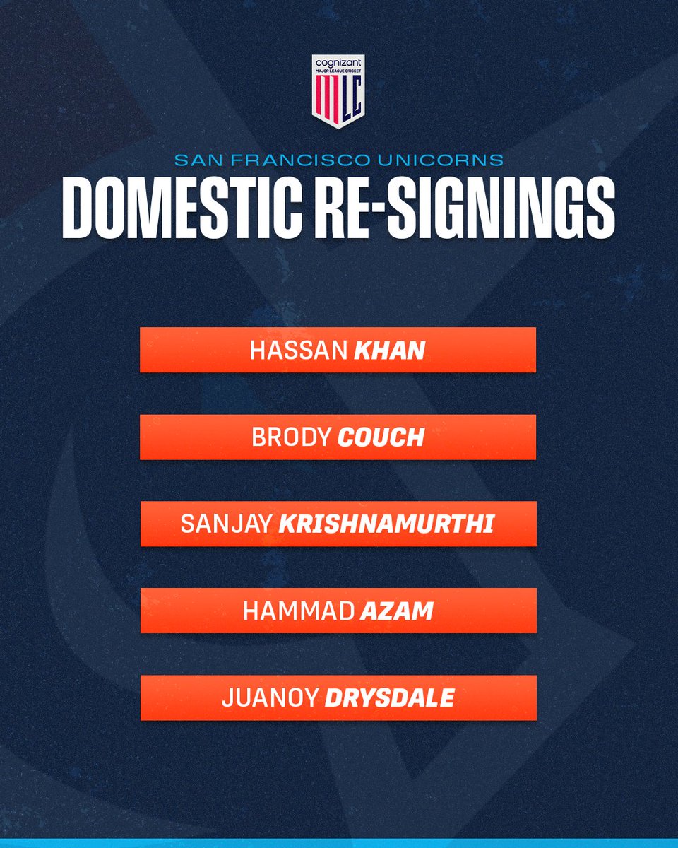 Cognizant Major League Cricket tweet media