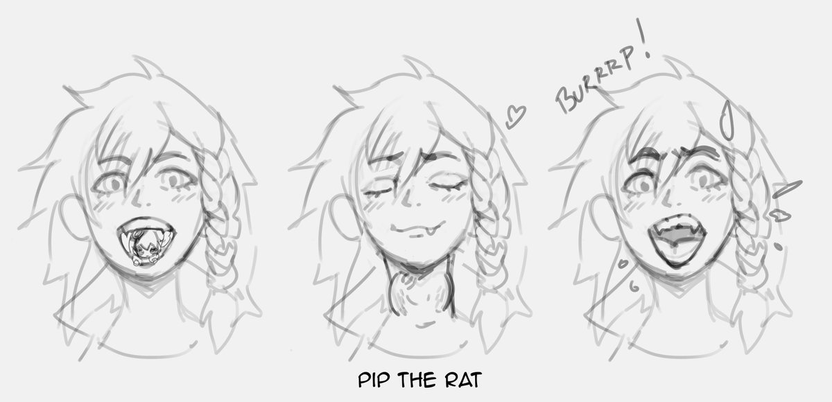 Pip the rat🔞 Comms open! tweet media