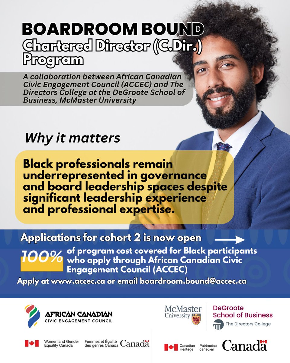 African Canadian Civic Engagement Council tweet media