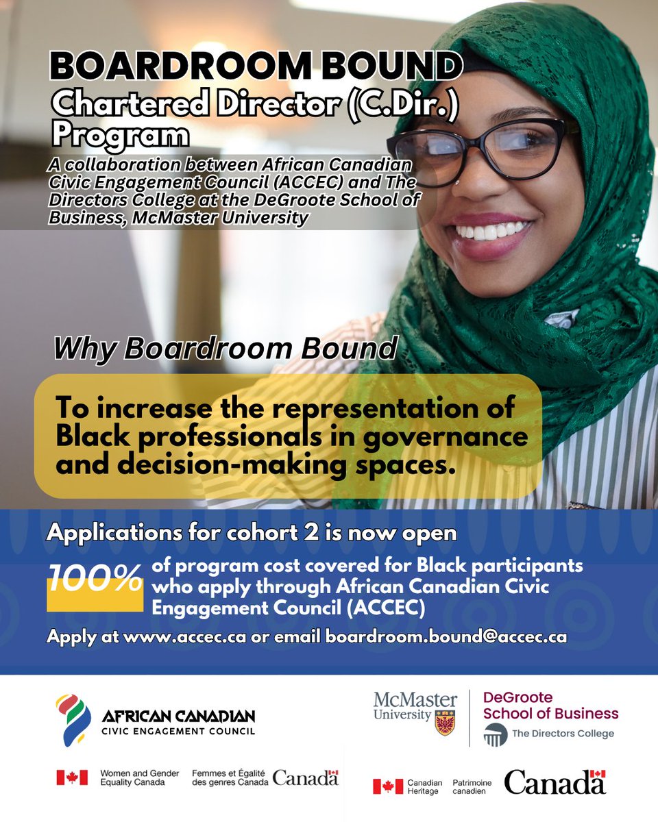 African Canadian Civic Engagement Council tweet media