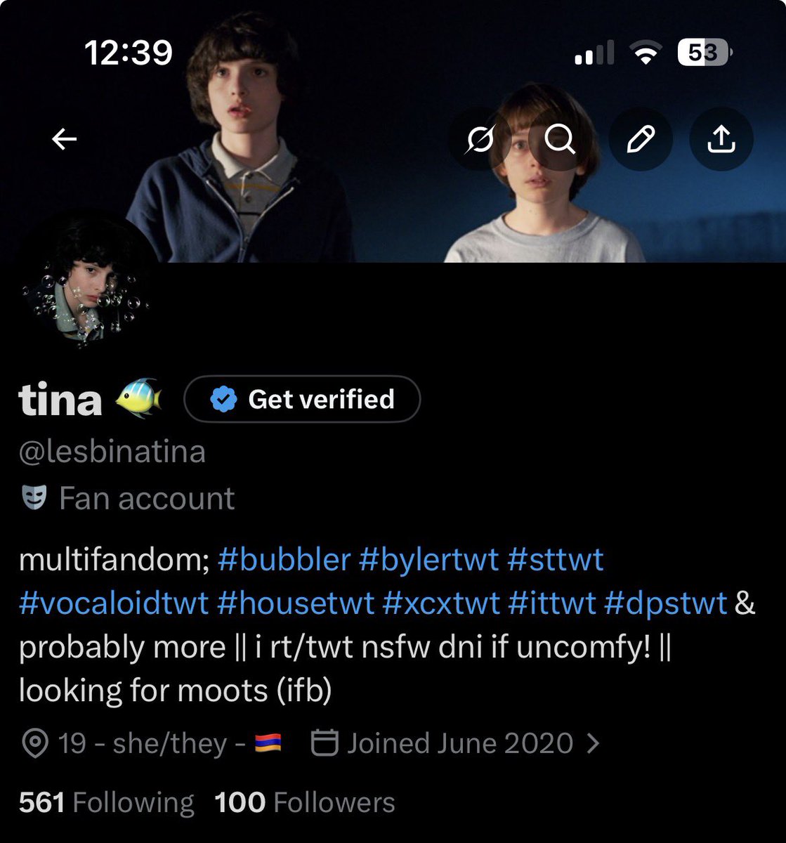 ۫ ׅ ༝ tina tweet media