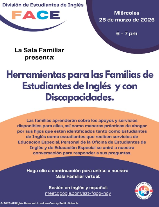 LCPS EL Family and Community Engagement (FACE) tweet media