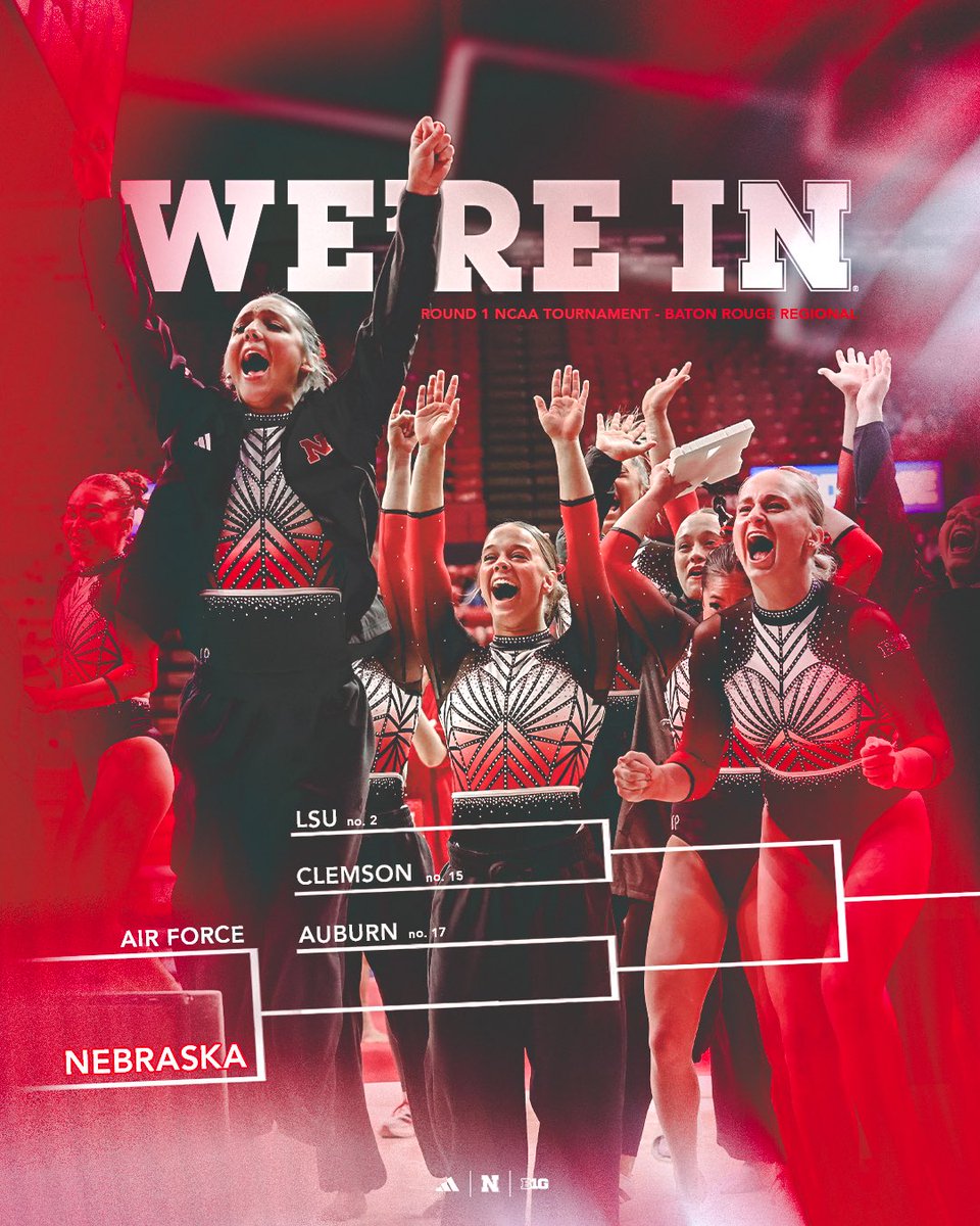 Nebraska Women's Gymnastics tweet media