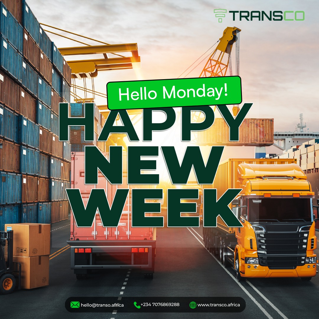 Happy Monday! 🚛
New week. More containers moving. More efficiency delivered.
Let’s get it!!!