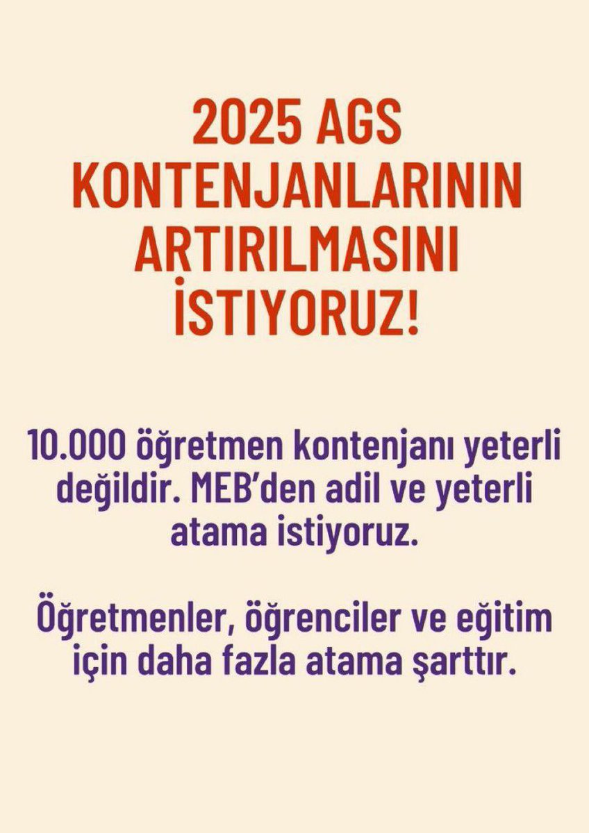 codermuallime's tweet photo. Niçin kimse sesimizi duymuyor biz kimseden birşey dilenmiyoruz hakkımızı istiyoruz 2025AGS derece yapmış mağdur öğretmenler olarak hakkımız olan ek alımın ve atamanın gerçekleşmesini istiyoruz, cumhuriyet tarihinin en az alımını kabul etmiyoruz!

Bu bekleyiş #bitecekmi https://t.co/YohWpm2cFq