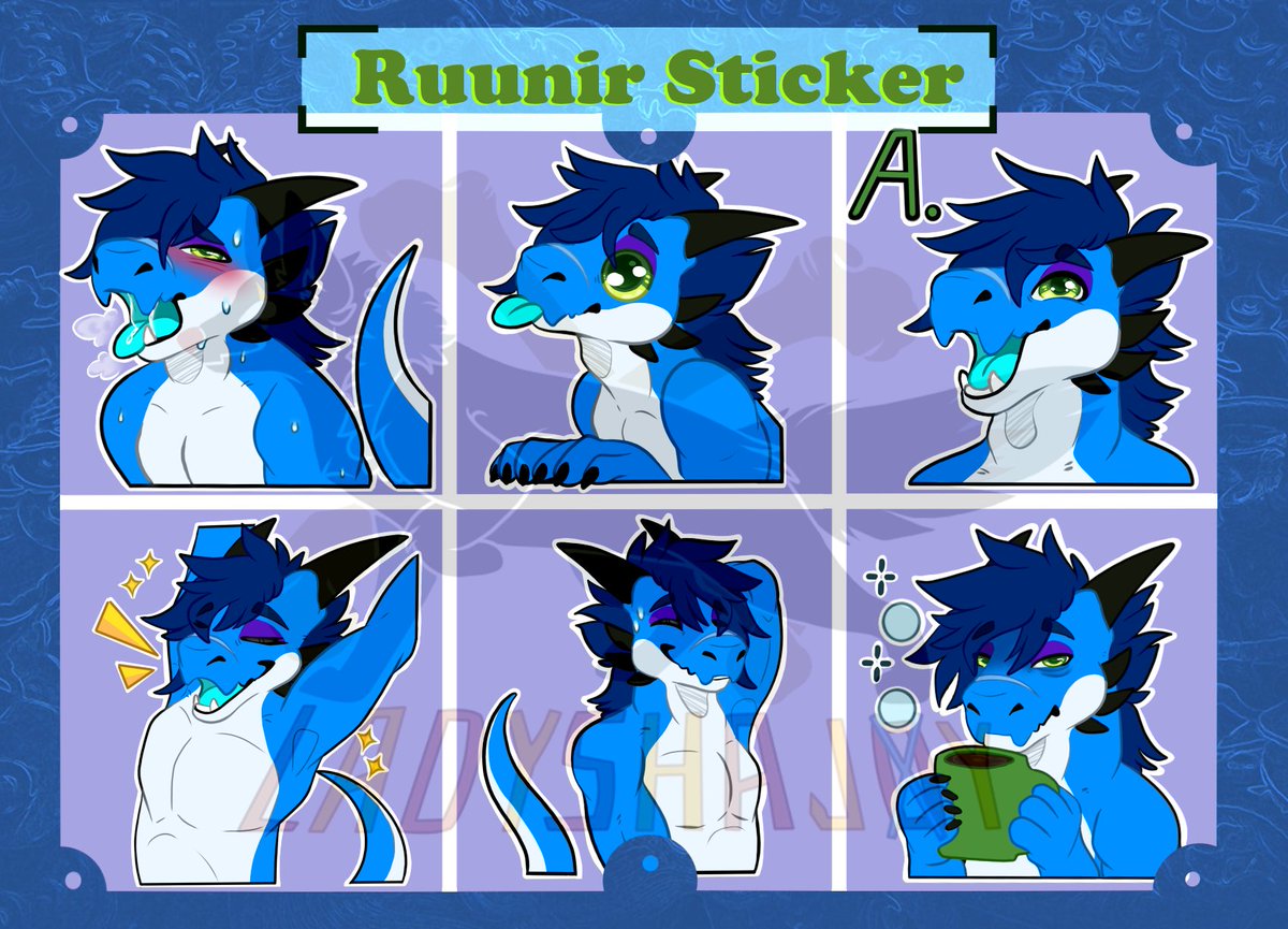 LadyShajoy's tweet photo. Ruunir Sticker✨
🐾 https://t.co/ZBzPHBG4hi
🦋 https://t.co/EdhAGTe3Li
📷 https://t.co/SG13F3K9aj
#furry #furryartist #FurryFandom #furryart #dragon #commission #sticker #stickercommission #cute #chibi https://t.co/PN9h3e11Xh