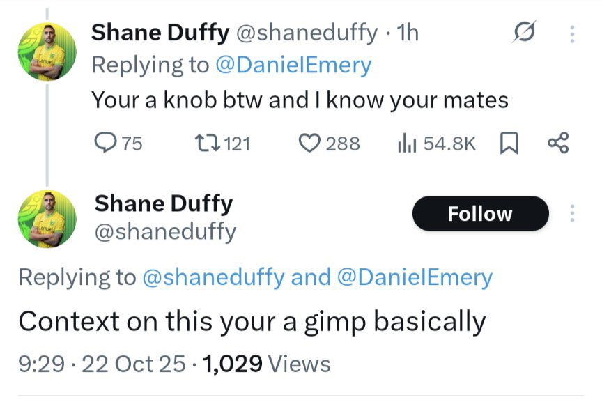 Second Tier podcast tweet media