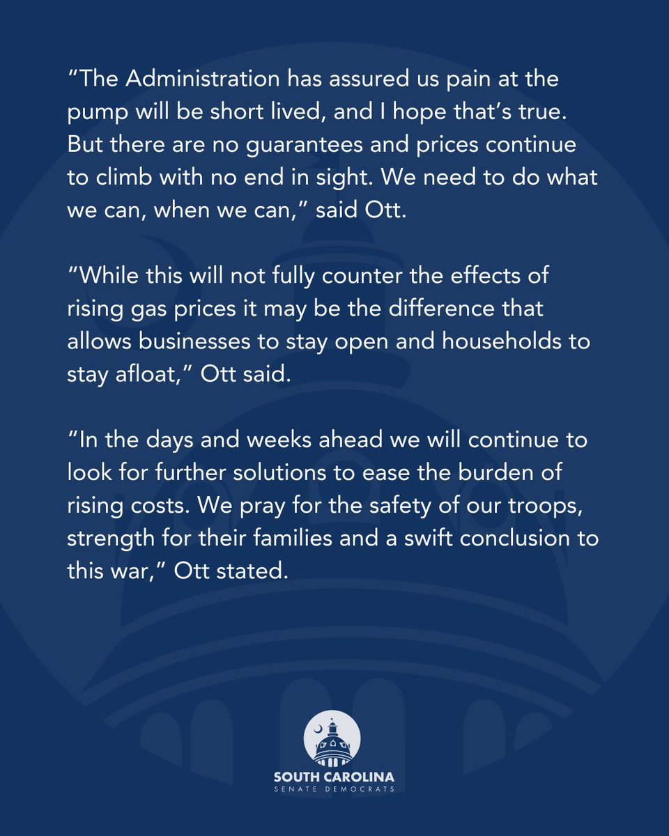 South Carolina Senate Democrats tweet media