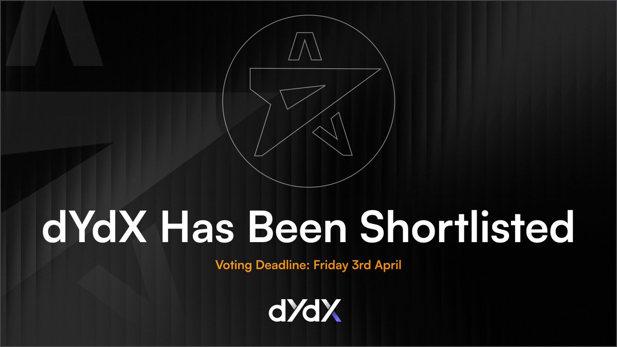 dYdX tweet media