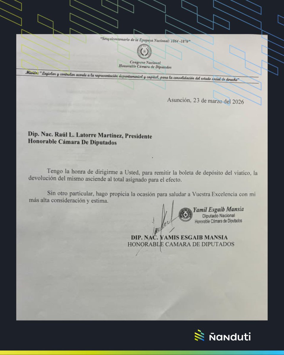 Radio Ñandutí tweet media