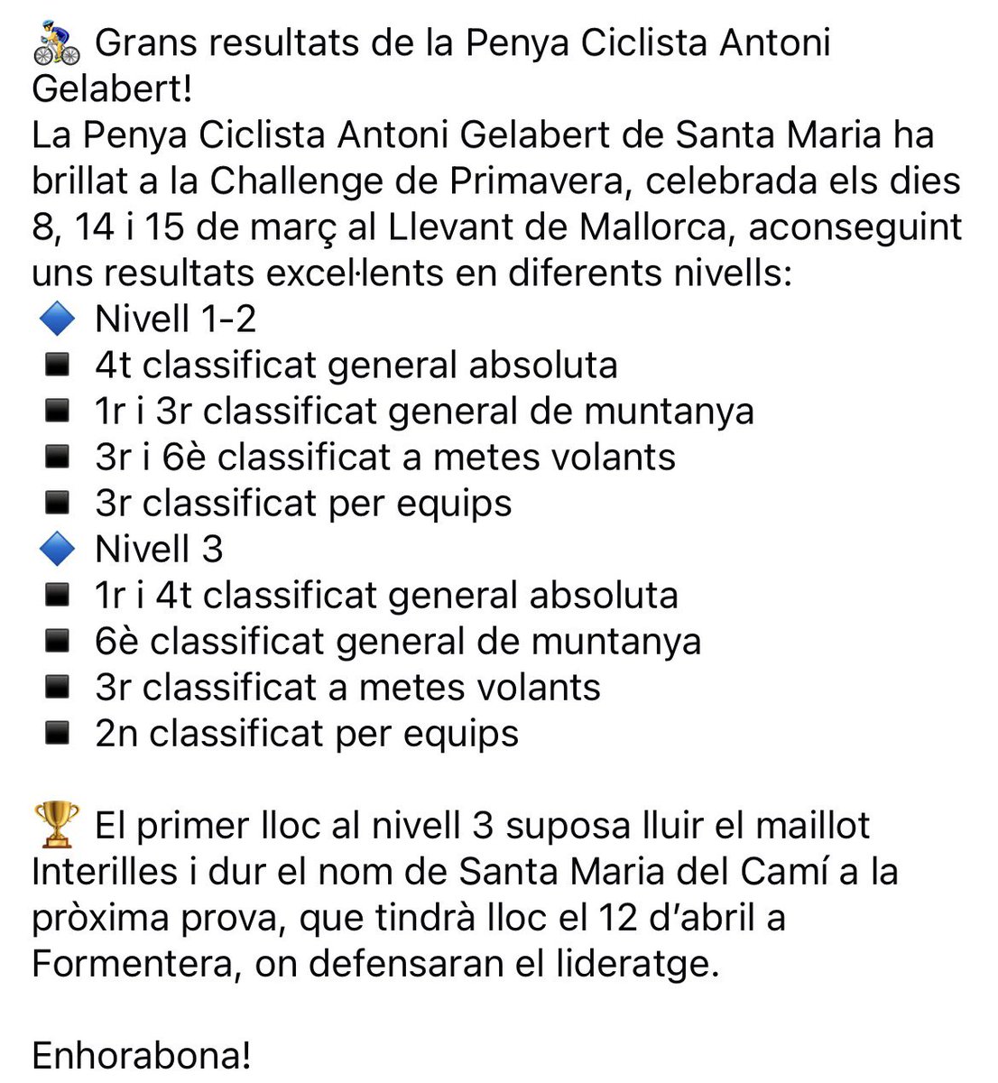 Santa Maria del Camí tweet media