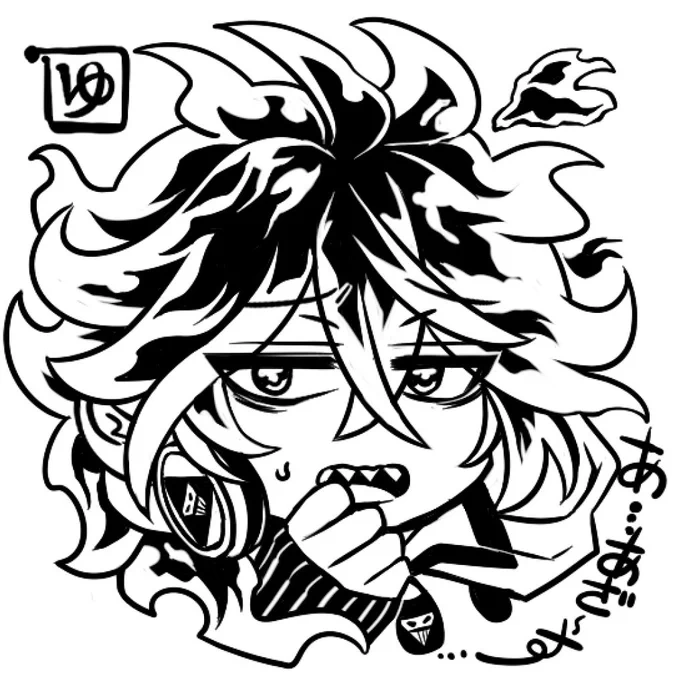 これはスタンプ作ろうとして
諦めた💀 