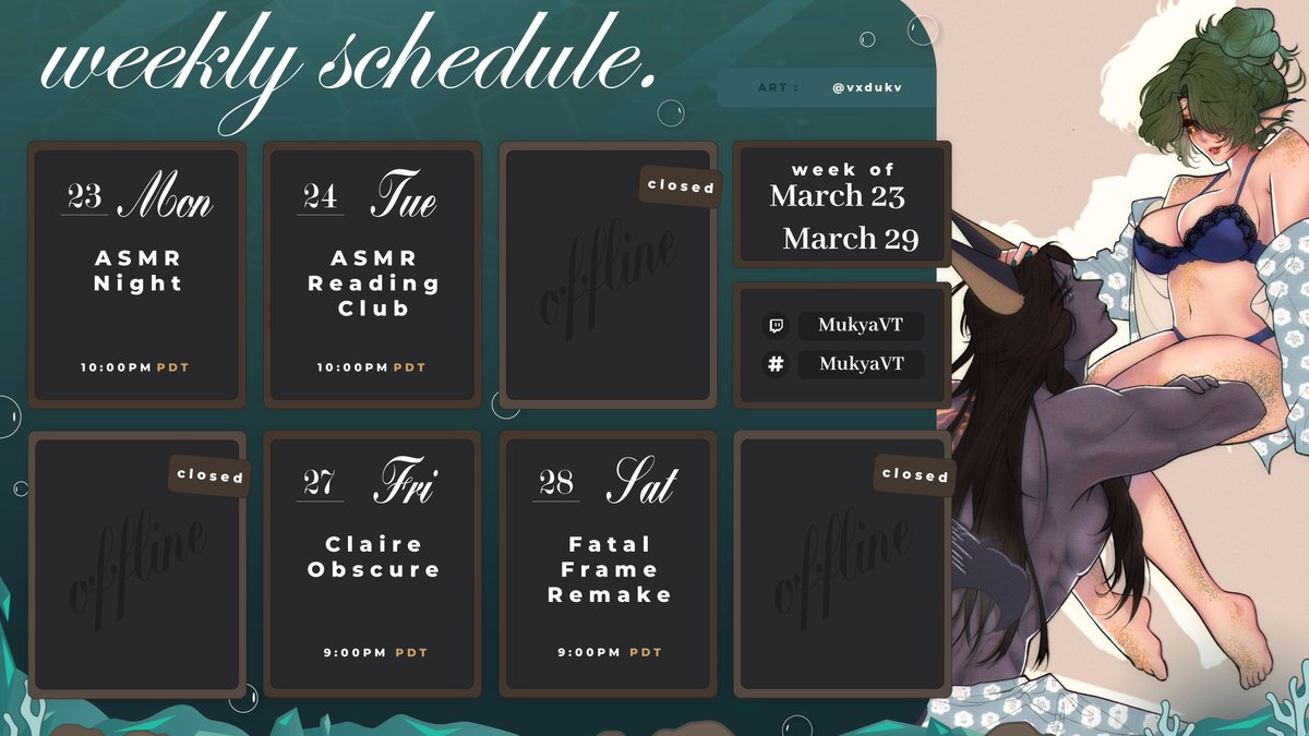 Mukya ☕️🐚 𝄆 VTUBER 𝄇 tweet media