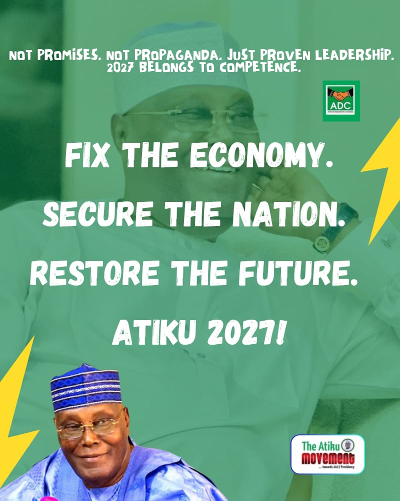 The Atiku Movement (TAM) tweet media