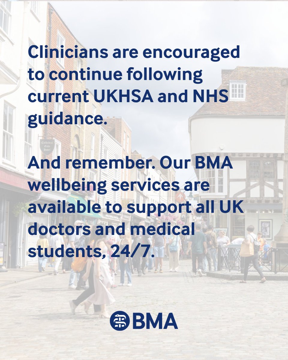 The BMA tweet media
