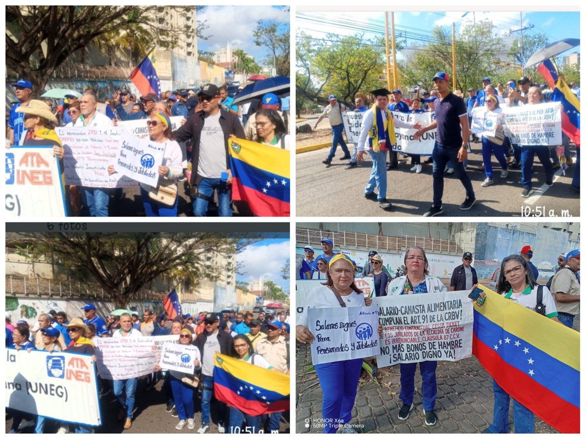 allerim62's tweet photo. #23marzo2026 trabajadores de Ciudad Guayana marcharon hasta la inspectoria del trabajo y @LaCausaRVe Caroni  presente y consecuente en la lucha por la dignidad laboral. Porque la Causa, es Venezuela #SalariosDignos Art. 91 @AndresVelasqz @MariaCorinaYA https://t.co/Yc8AlCZUkL