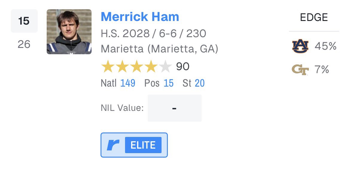 4⭐️ Merrick Ham tweet media