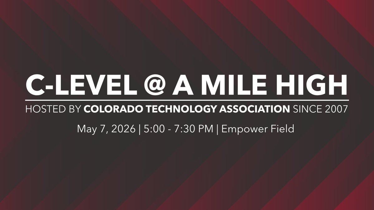 Colorado Technology Association tweet media