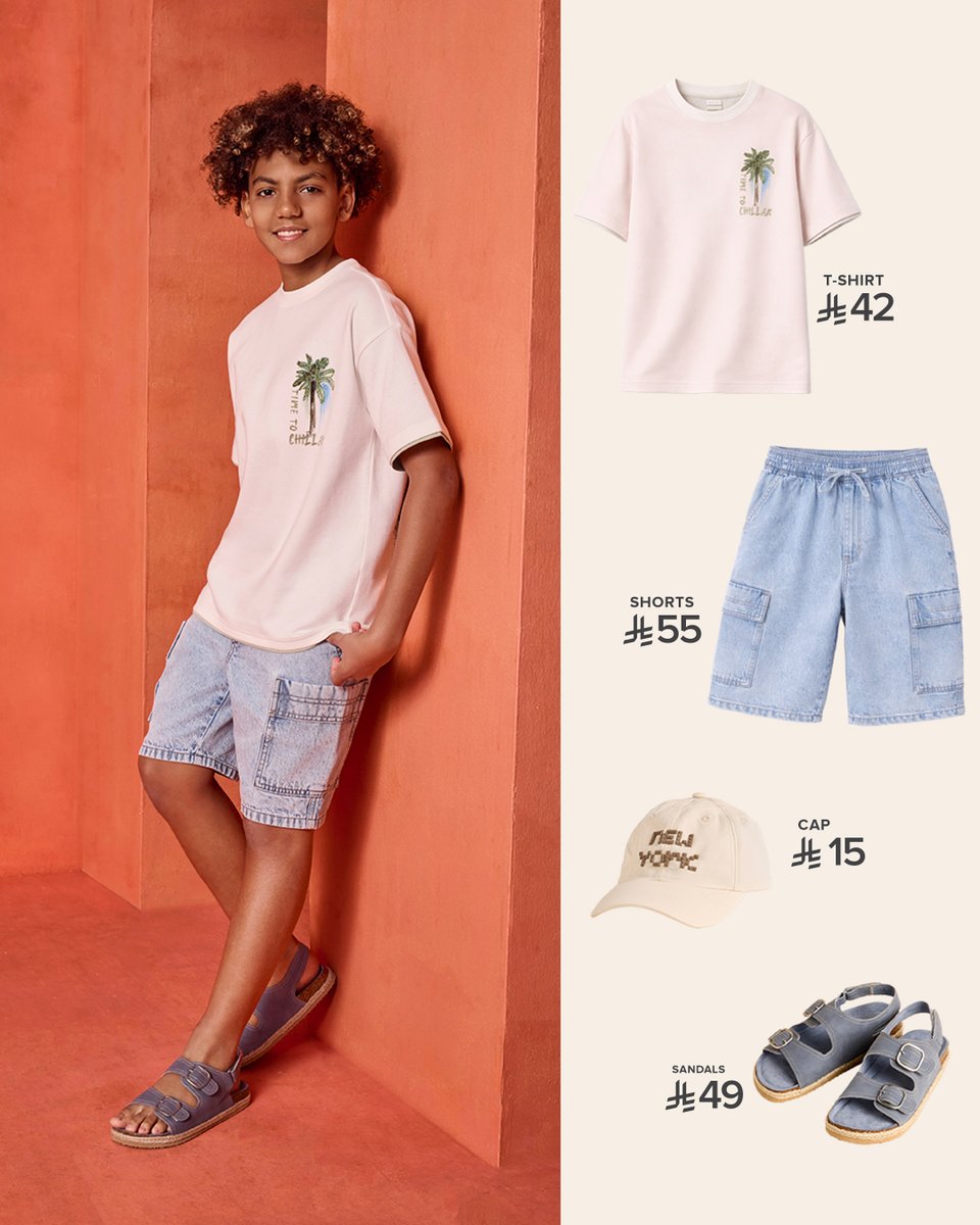 maxfashionMENA's tweet photo. Summer guide for everything your little one needs.
Ready-to-wear sets, easy combos, and everyday prices all in one place.💛
#MaxFashion #NewCollection #SpringDressing #KidsFashion https://t.co/8TcemRwIoT