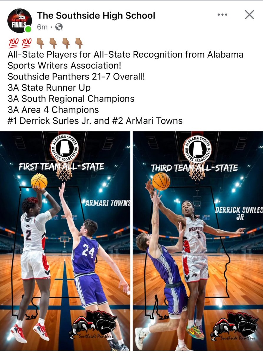 Alabama36701334's tweet image. @Igotsix6 and @AyoooMarii2026 a DOG from the field to the court #dualathlete