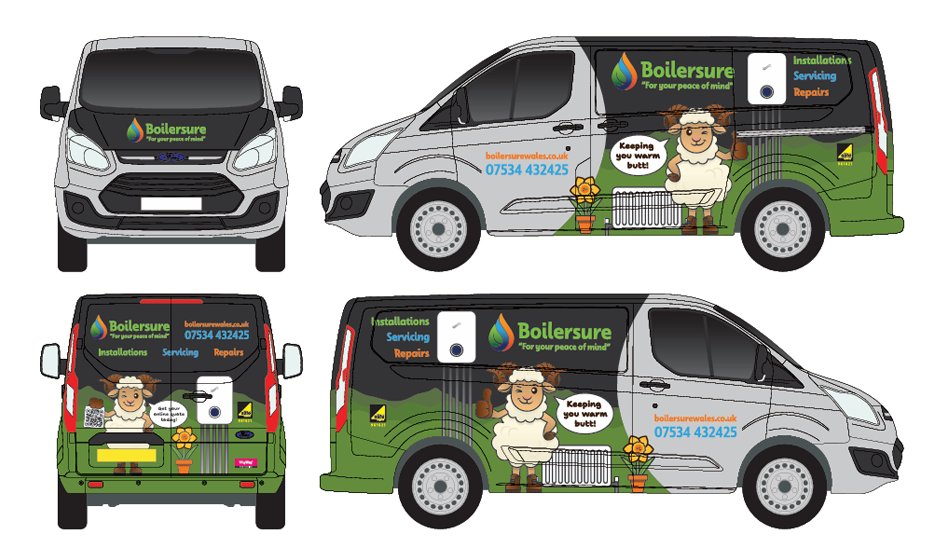 WigWagPink's tweet image. Nothing better than seeing a design hit the road!

Big thanks to Ricky at Boilersure Heating for trusting us with their new wrap🐑🔥

#vandesign #vanwrap #vangraphics