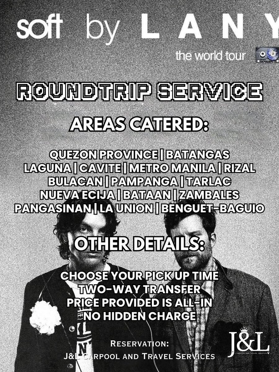 J&L Carpool and Travel Services tweet media