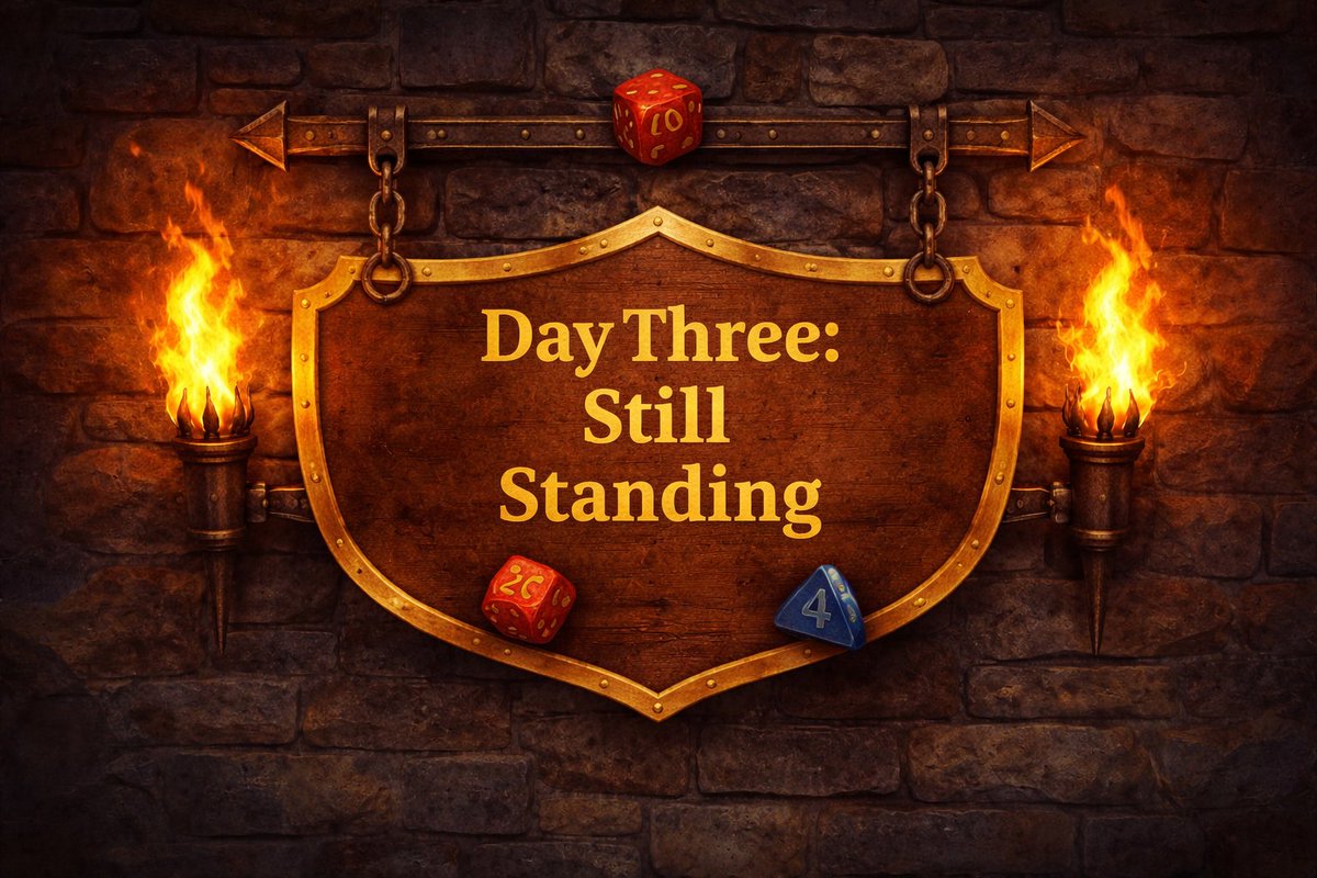 DnDOnTap's tweet image. Still in the rebuilding process and trying to get the followers back - Would appreciate current followers re-tweeting (or would it be re-x-ing) with a recommendation to follow.  #ImStillStanding