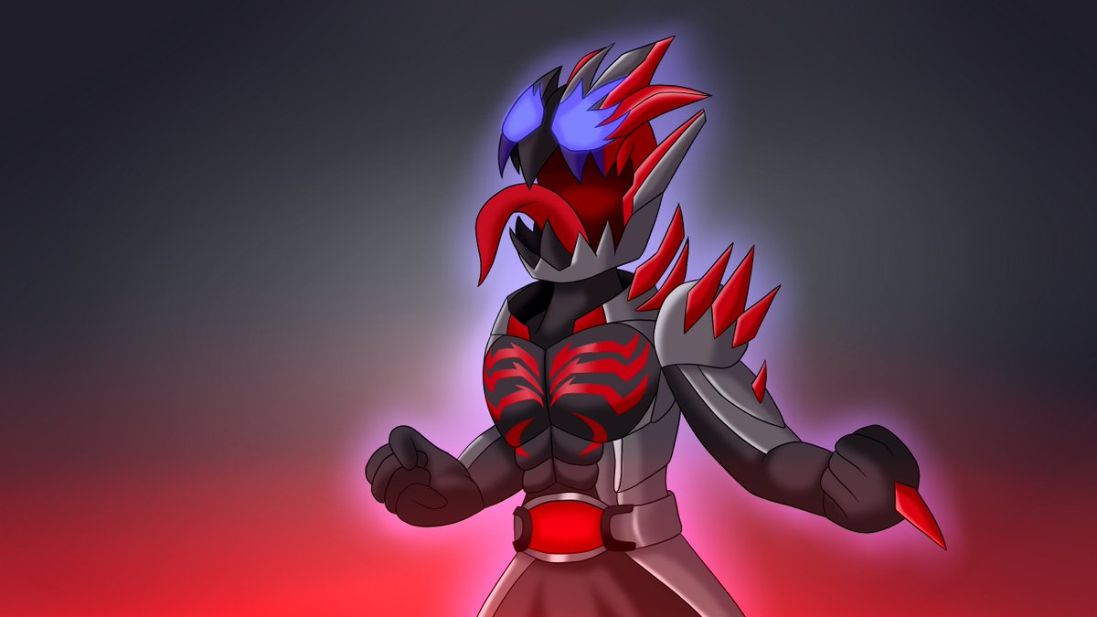 "Crimson Up!"

The Riders in Kamen Rider Revice have so much Venom energy put into them that I just had to draw Crimson Vail doing the Venom pose!

I always love having an excuse to draw Toku art!

Does he look menacing enough? :P

#KamenRiderRevice #仮面ライダーリバイス #fanart