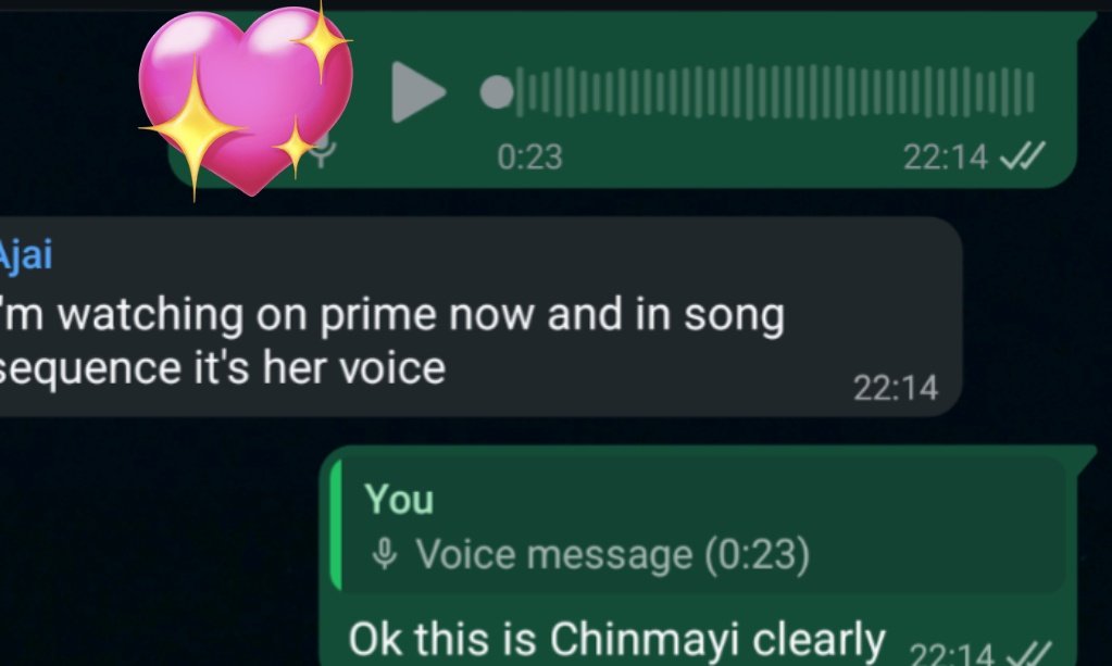 ♬✰ℤ𝕖𝕟𝕞𝕦𝕘𝕙𝕚✰♬ - hosting #ChinmayiBracket tweet media