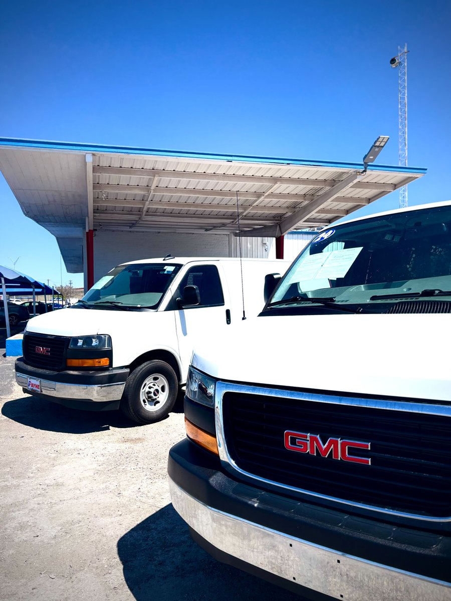 payne_preowned's tweet image. 🚐 Work ready. Business approved.
Check out these GMC cargo vans—built to handle the job 💪

🔗 paynepreownedweslaco.com/inventory/used…
📲 DM us for more info

💪 Lo que tú quieres, Regardless.

#PayneAutoGroup #GMC #WorkVan #RGV