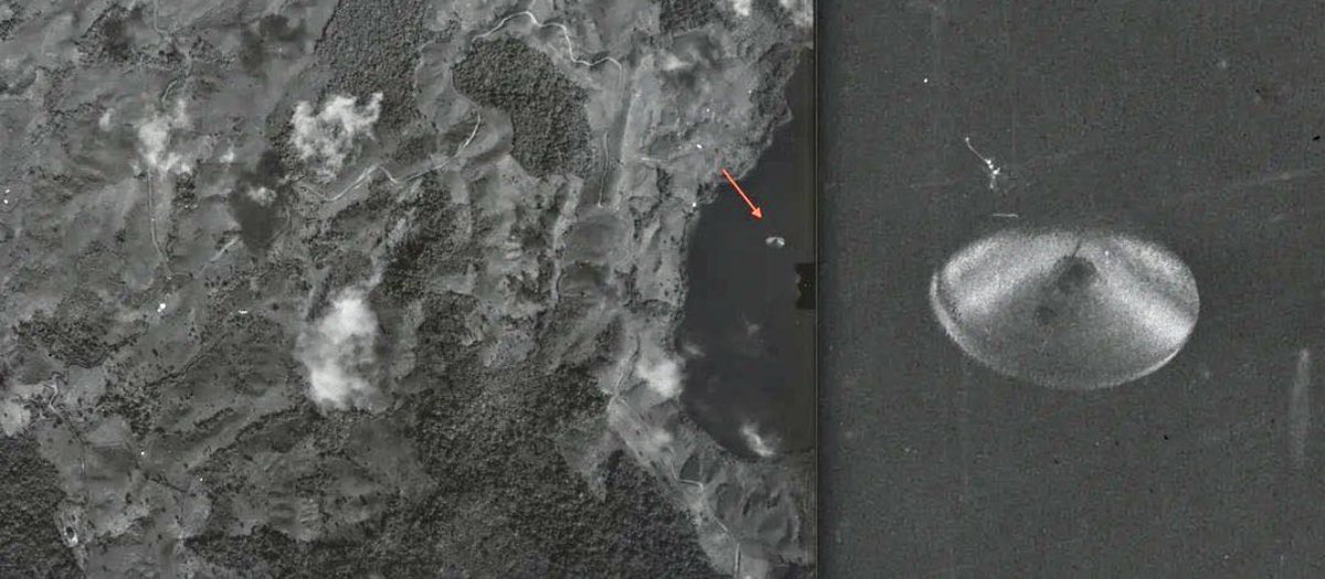 JonStewartIL's tweet image. Now this is investigation done properly! Thx @UAPLuigi 

Researchers have discovered a high definition version of the famous 1971 Lake Cote 🛸 UAP photograph close up!

#uap #uaptwitter #ufotwitter #ufos #aliens