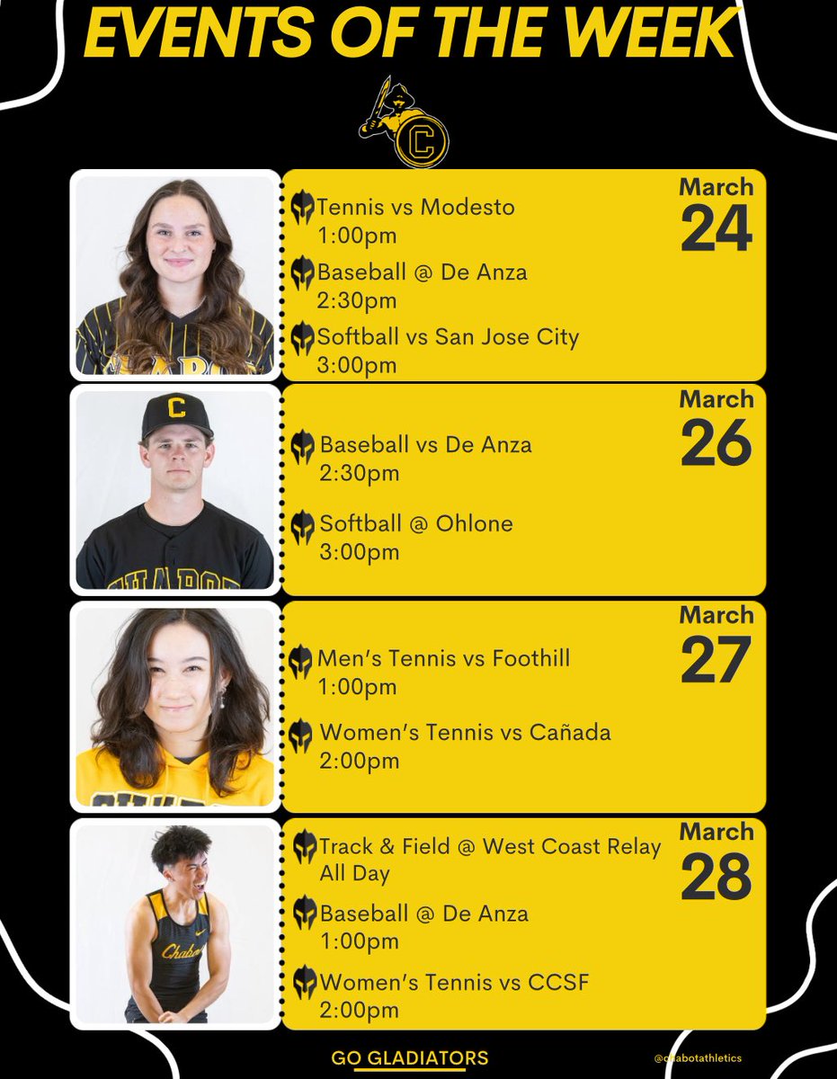 Chabot College Athletics tweet media