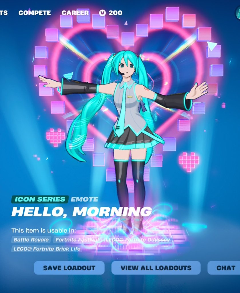 Are Rin and Len in Fortnite yet? tweet media