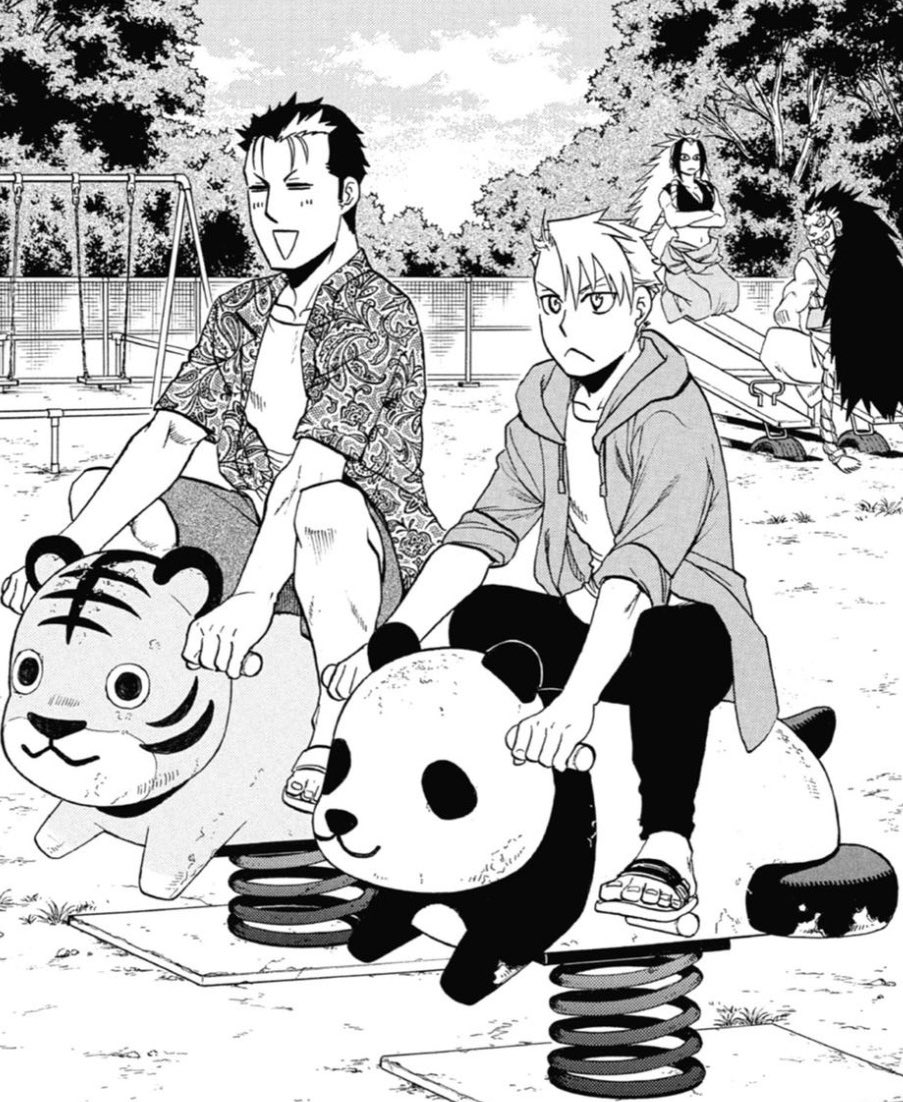 love yuru sm i feel like he’s been so mellow in the recent chapters 🚬 that’s my frienddd