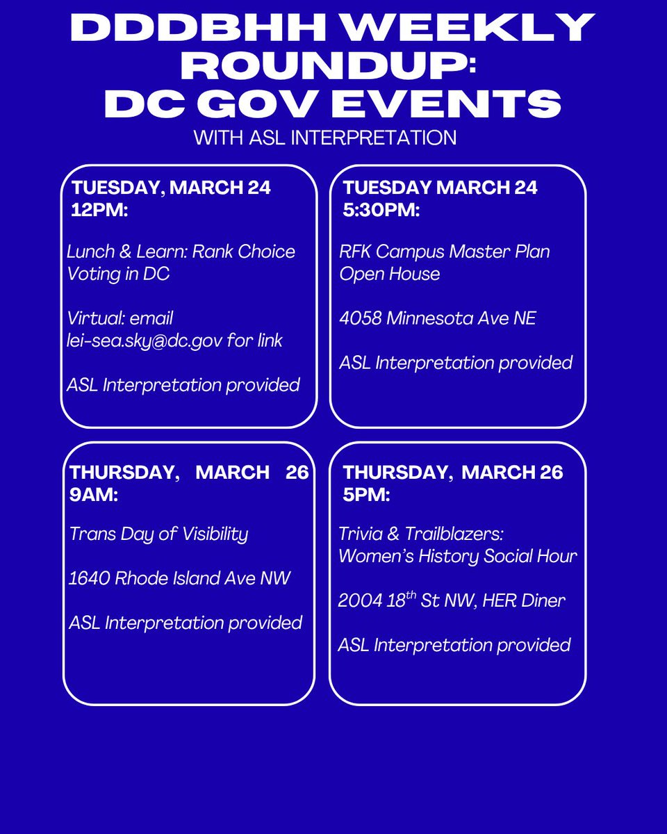 Division of Deaf, DeafBlind, Hard of Hearing tweet media