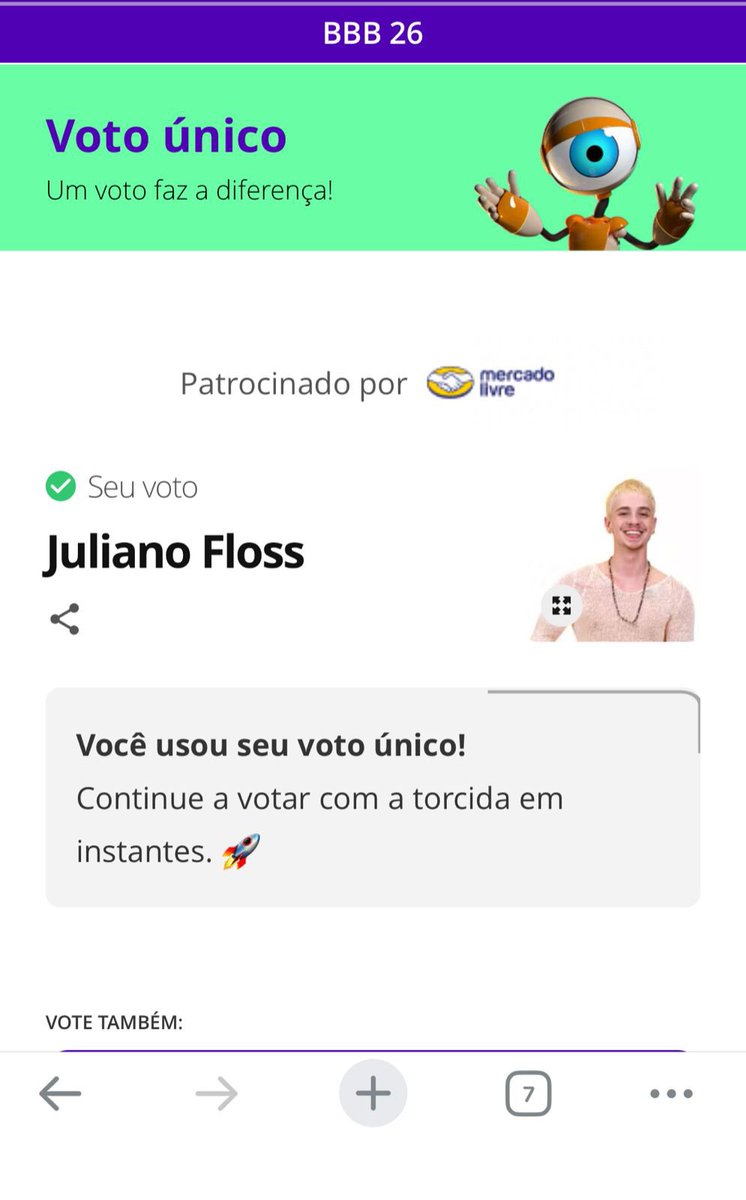 notas #BBB26 tweet media