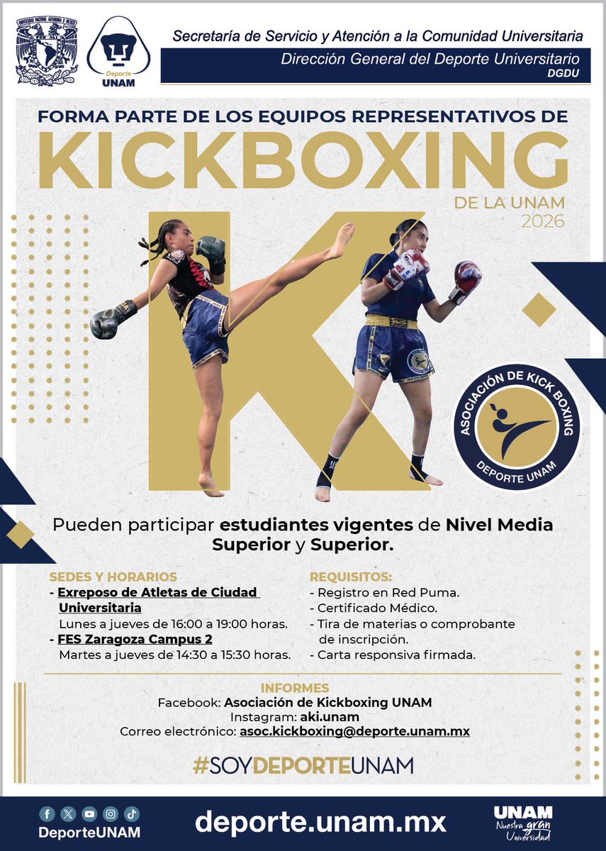 Deporte UNAM tweet media