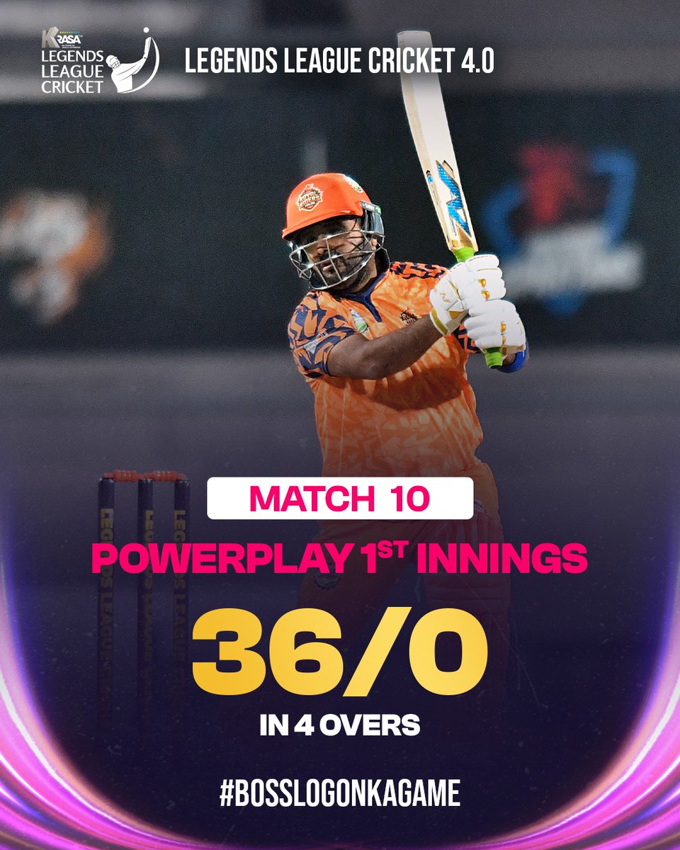 Legends League Cricket tweet media