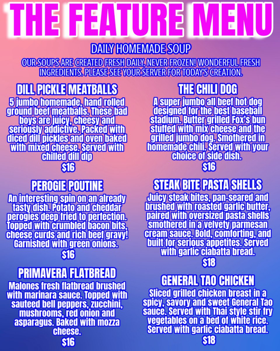 Malone's Pint House tweet media