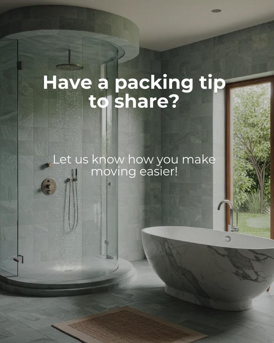 Feeling the Miami heat? ☀️ While you chill by Biscayne Bay, here are 3 packing tips for your move: 1️⃣ Color-code boxes for easy unpacking, 2️⃣ Wrap valuables in beach towels, 3️⃣ Use luggage for essentials. Got your own hack? Drop it below! #MoveWithEase