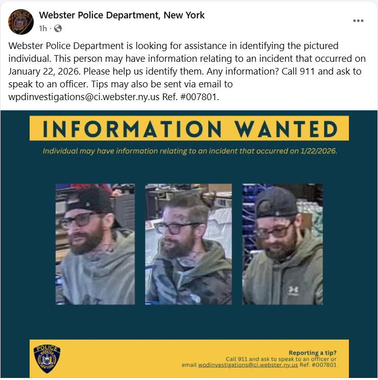ROCHNYCRIMEINFO's tweet image. #ROC #RochesterNY #WebsterNY 
@sfj8888 @acoffey3216 @WebsterNYPolice