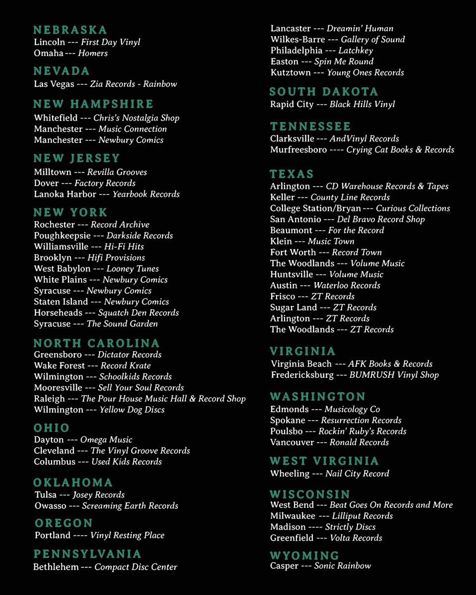 Newbury Comics tweet media